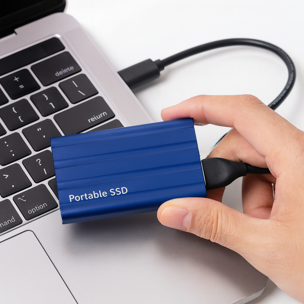 Přenosný externí SSD pevný disk s kapacitou až 8 TB – rychlé a spolehlivé úložiště dat pro notebooky a stolní počítače 3