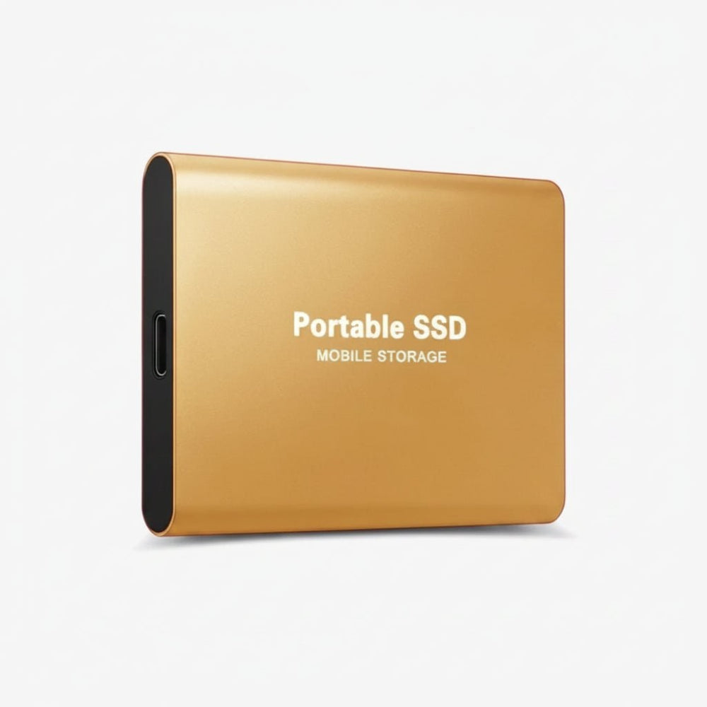 Přenosný externí SSD pevný disk s rychlým přenosem dat přes USB 3.1 – kompaktní úložiště záloh 2