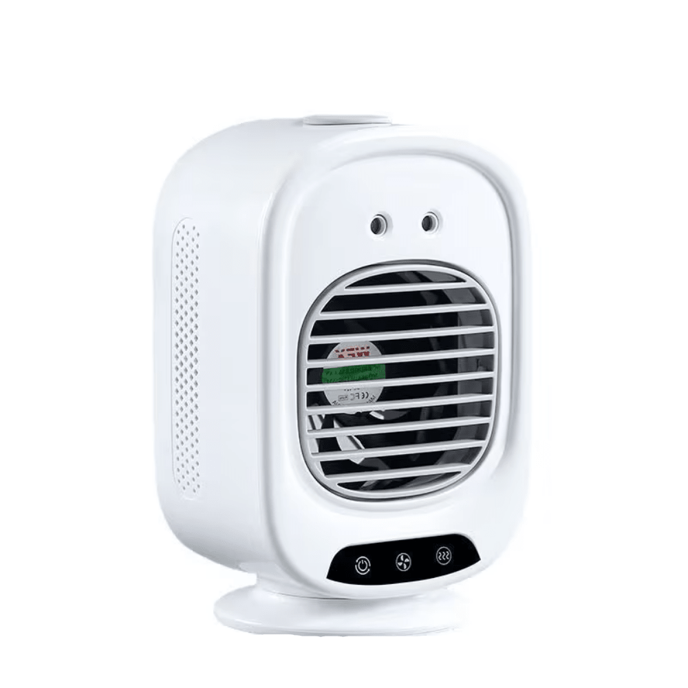 Přenosný mini stolní ventilátor s dobíjecí baterií přes USB – kompaktní a lehké chlazení pro domácnost i kancelář 1
