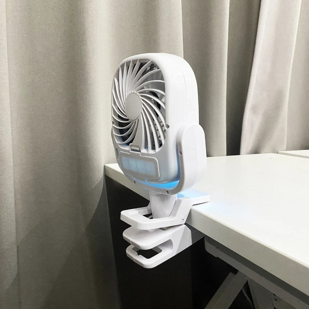 Přenosný odpařovací chladicí ventilátor s dobíjecím USB portem, skládací design 2