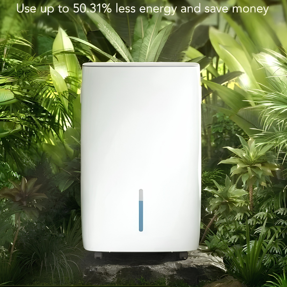 Přenosný odvlhčovač s inteligentním ovládáním vlhkosti a hlasovou aktivací – energeticky úsporný design pro ložnici a domácí použití 2