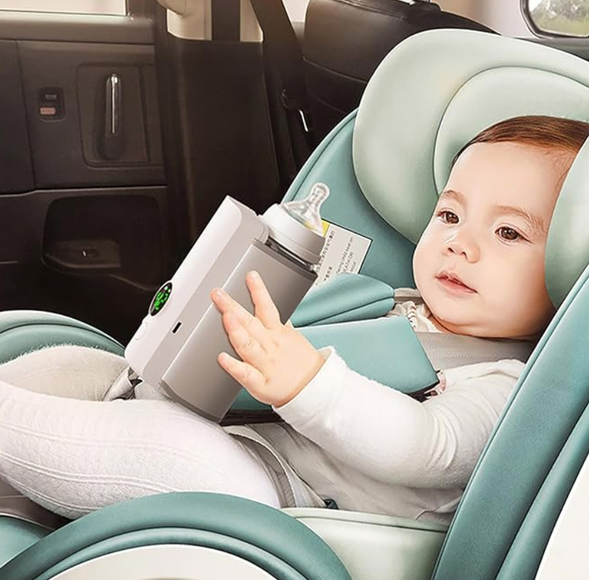 Přenosný ohřívač kojeneckých lahví se 6 nastavitelnými teplotními úrovněmi – kompaktní a efektivní na cesty 3