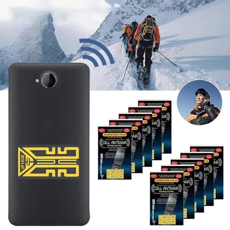 Přenosný zesilovač GSM signálu – zlatý, kompaktní, silný příjem, ideální na cesty 5