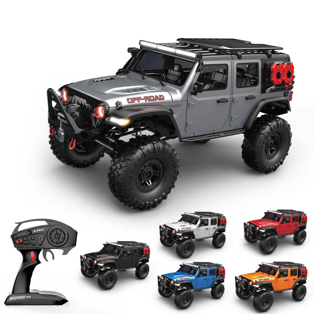 RC auto 4WD terénní rock crawler s LED a proporcionálním řízením – ideální jako dárek 1