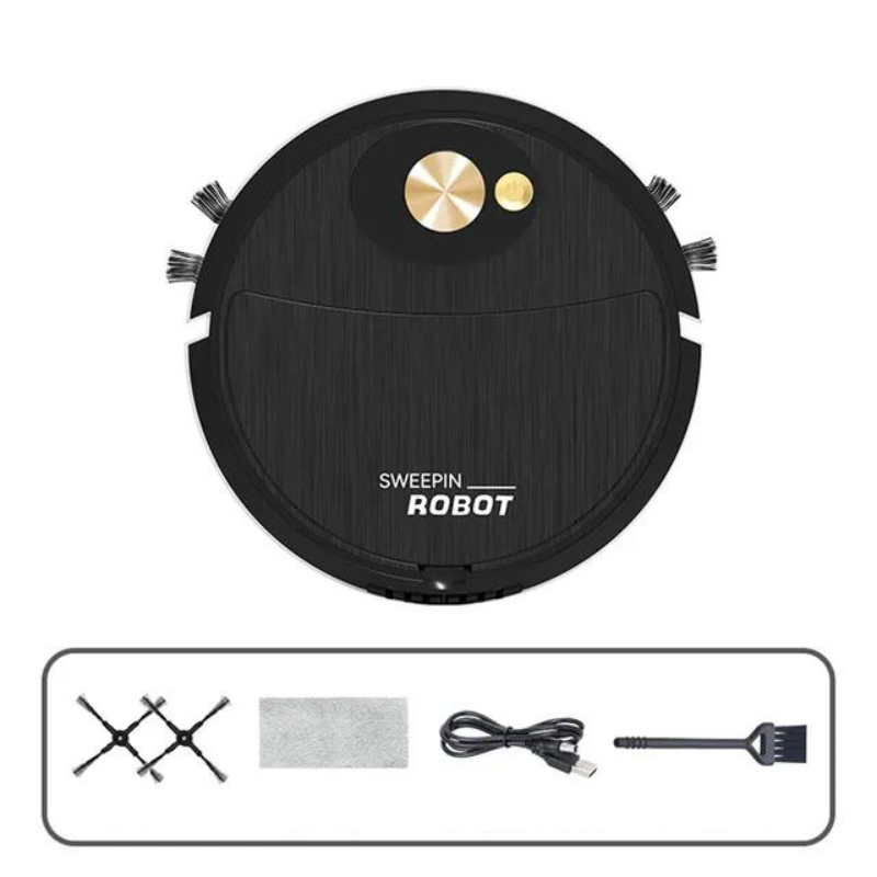 Robotický vysavač a mop s funkcí 3 v 1 – kompaktní design pro snadný úklid 2