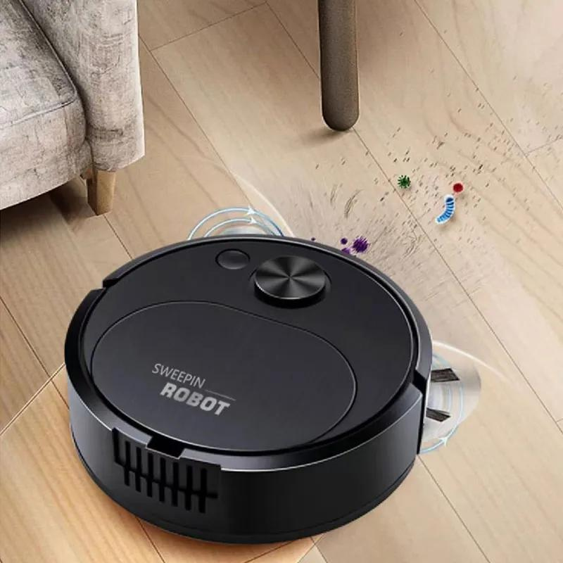 Robotický vysavač a mop s funkcí 3 v 1 – kompaktní design pro snadný úklid 4