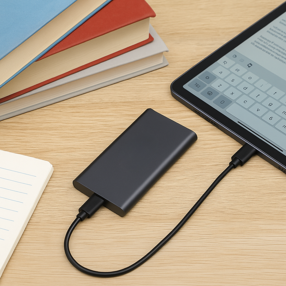 Rychlý 1TB externí SSD s USB-C – Kompaktní a přenosné úložiště pro Windows a Mac 0