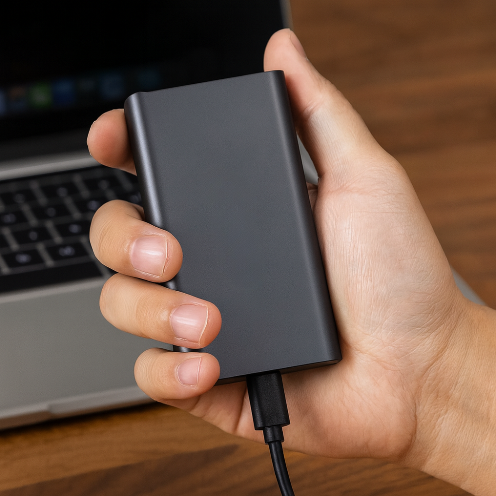 Rychlý 1TB externí SSD s USB-C – Kompaktní a přenosné úložiště pro Windows a Mac 1
