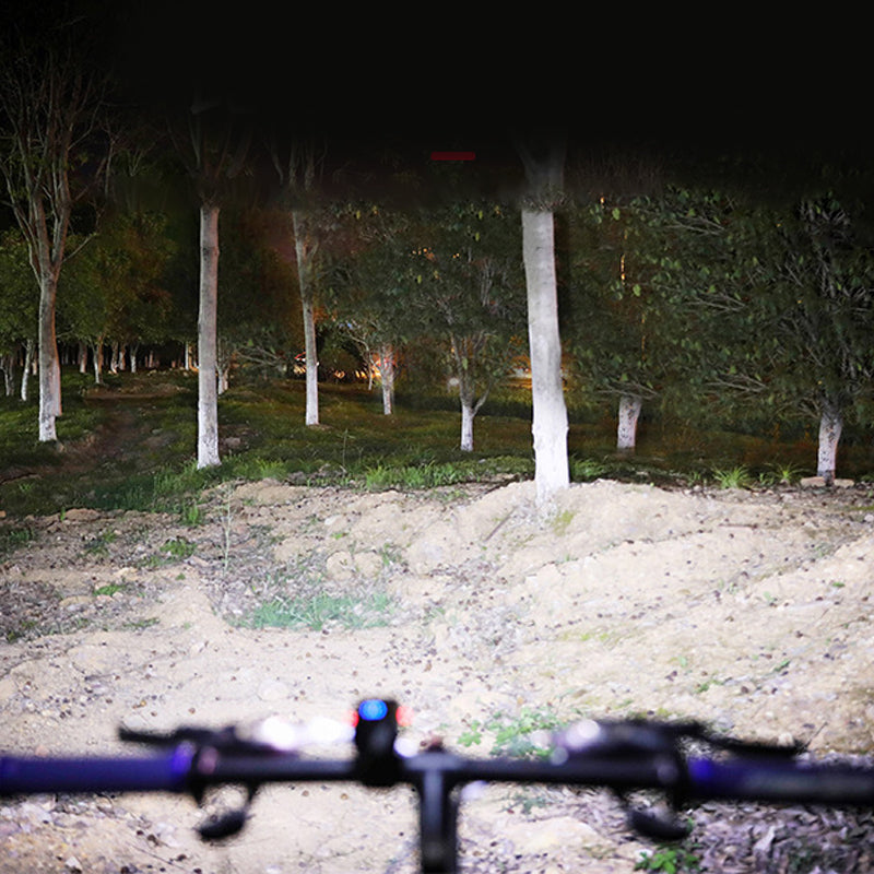 Sada dobíjecích světel na kolo s 1000 lumeny a USB nabíječkou – bezpečnost cyklistů 1
