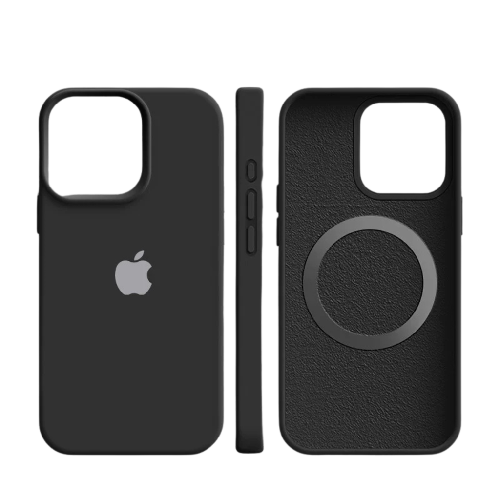 Silikonové pouzdro pro iPhone s MagSafe, měkký dotek, elegantní design a ochrana proti nárazům 1