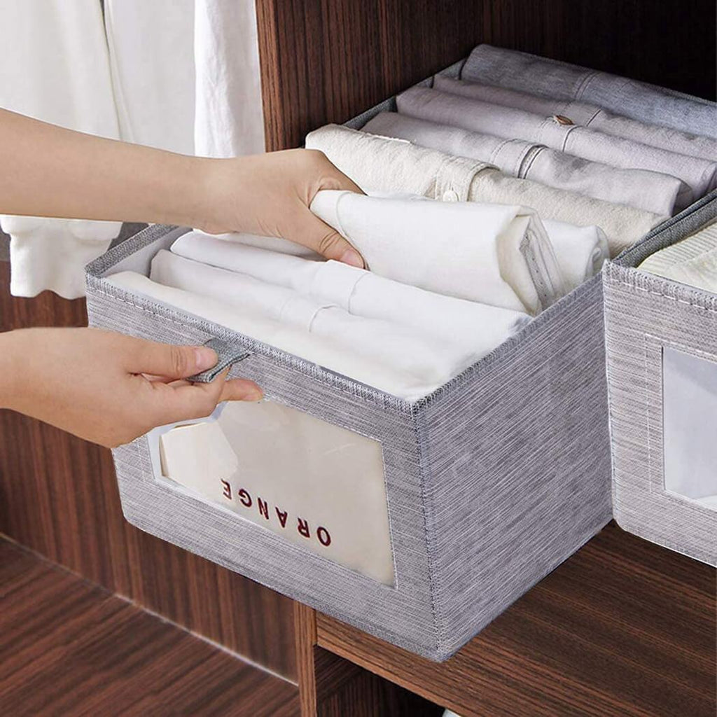 Skládací organizér na oblečení s rukojetí – 40 x 27,5 x 17,5 cm 2