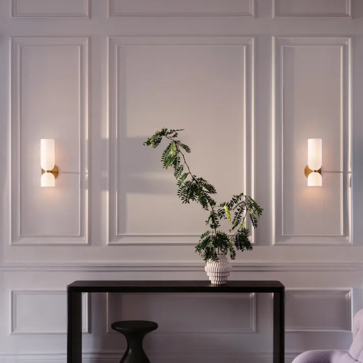 Skleněná nástěnná lampa s LED technologií. Kombinace elegance a funkčnosti. 2