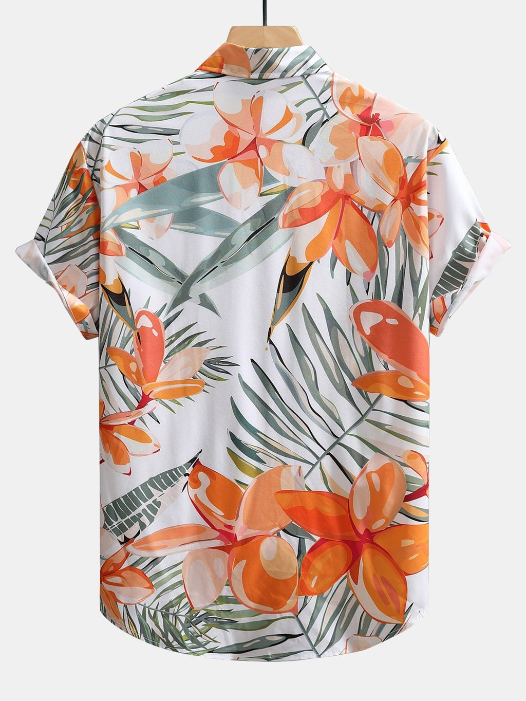Souprava košile a plavek s květinovým potiskem – pohodlný střih Regular Fit – 100% polyester a nylon 7