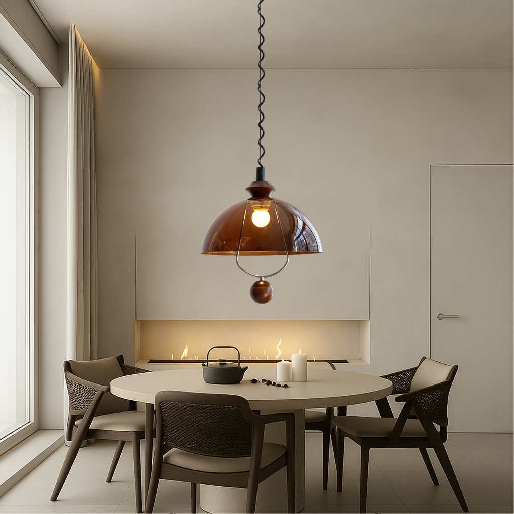 Starožitná Závěsná Lampa s Nastavitelnou Výškou – Rustikální Design pro Obývací Pokoj a Jídelnu, Železo, LED E27 1