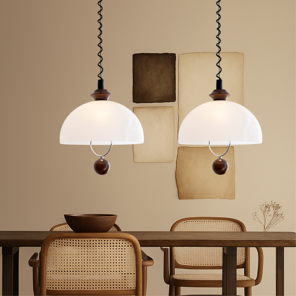 Starožitná Závěsná Lampa s Nastavitelnou Výškou – Rustikální Design pro Obývací Pokoj a Jídelnu, Železo, LED E27 3