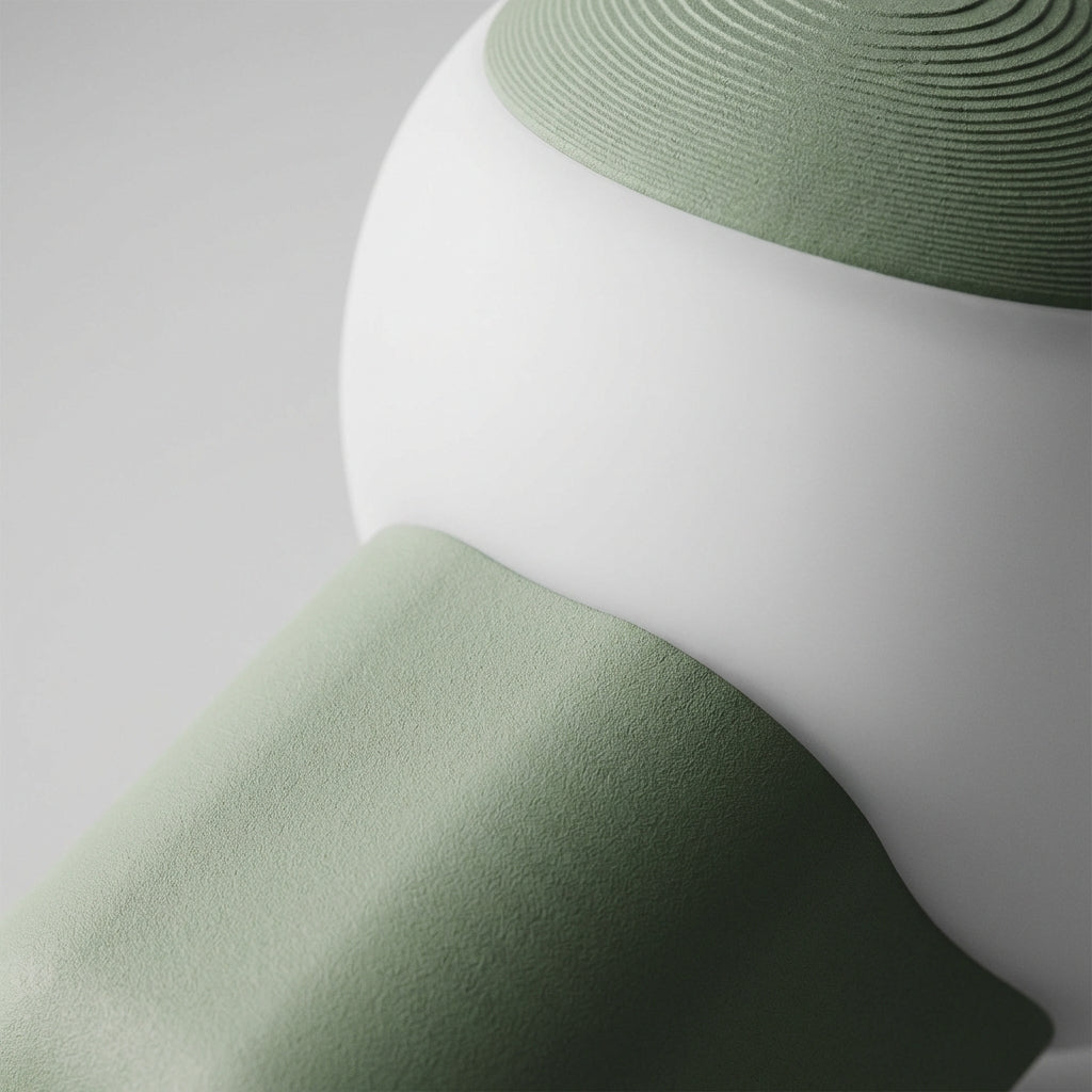 Stolní lampa Houbová s měkkým LED světlem – moderní minimalistický design pro použití u postele a nočního stolku 3
