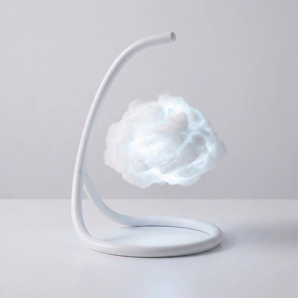 Stolní lampa s teplým světlem a unikátním designem mraků – kompaktní do obývacích pokojů a kanceláří 4