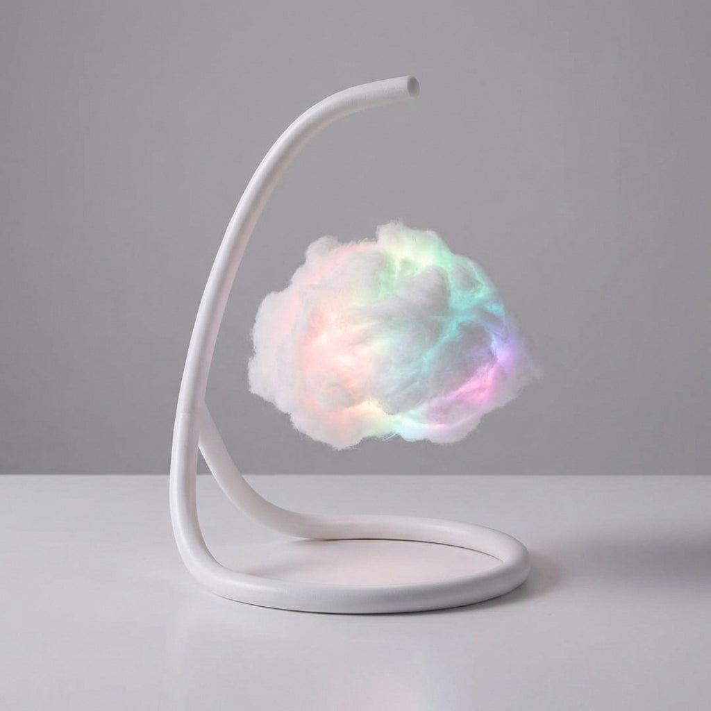 Stolní lampa s teplým světlem a unikátním designem mraků – kompaktní do obývacích pokojů a kanceláří 5