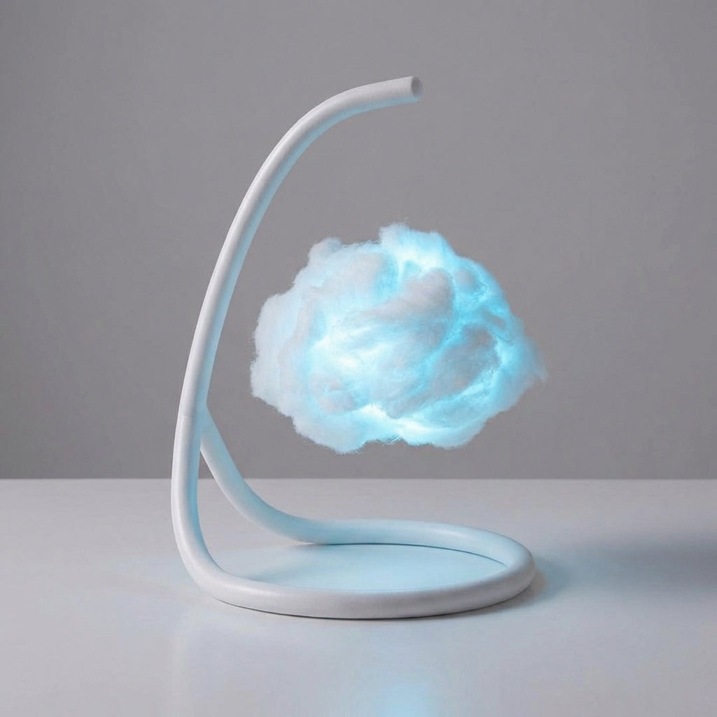 Stolní lampa s teplým světlem a unikátním designem mraků – kompaktní do obývacích pokojů a kanceláří 7
