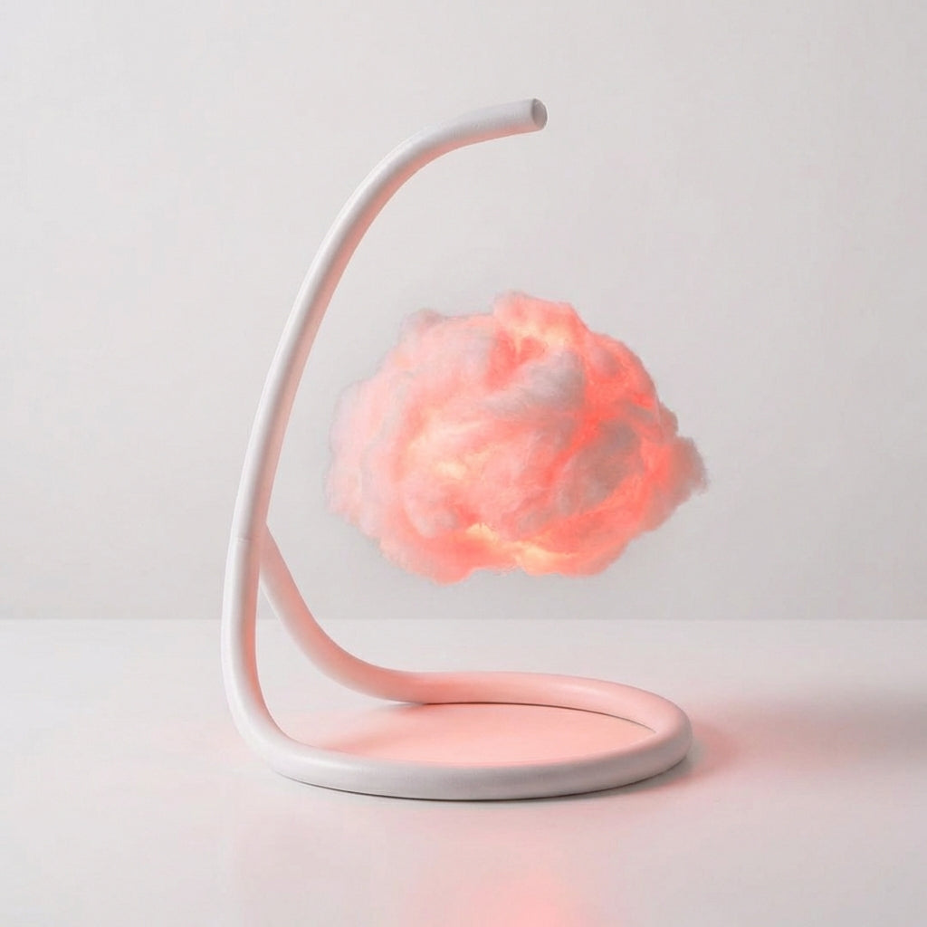 Stolní lampa s teplým světlem a unikátním designem mraků – kompaktní do obývacích pokojů a kanceláří 8
