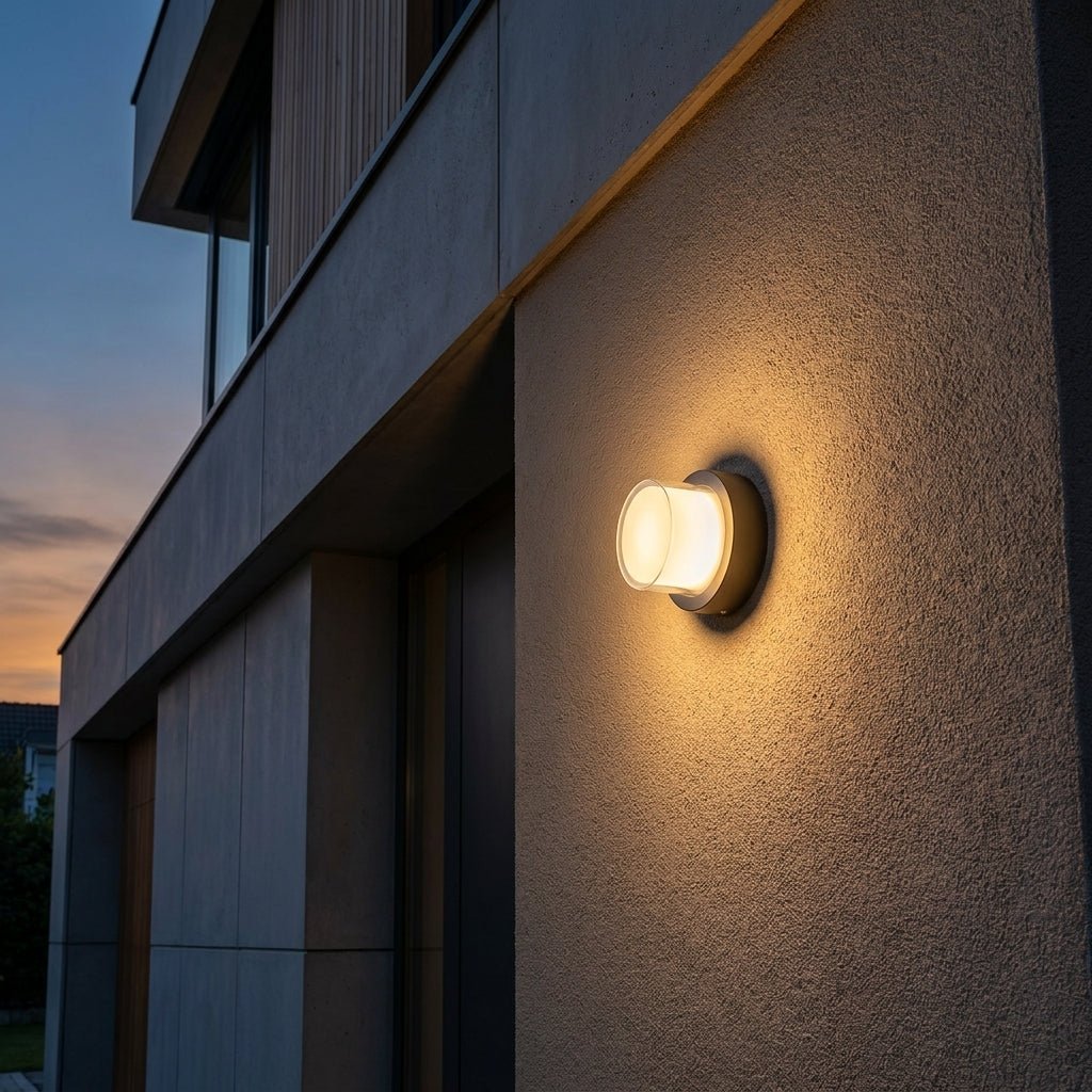 Stropní LED svítidlo s prstencovým designem, přisazené montáž, moderní bílé kovové tě 1