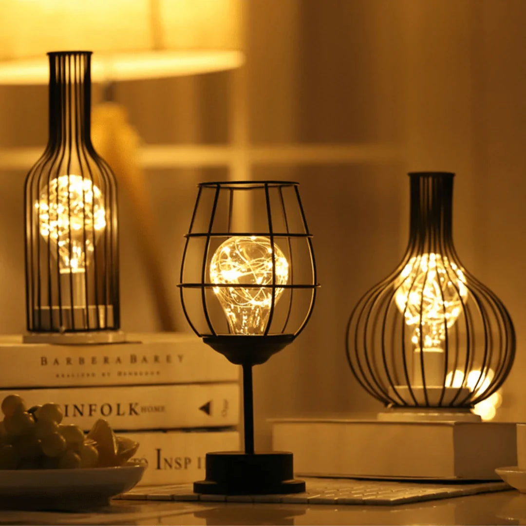 Stylová bezdrátová LED stolní lampa 1