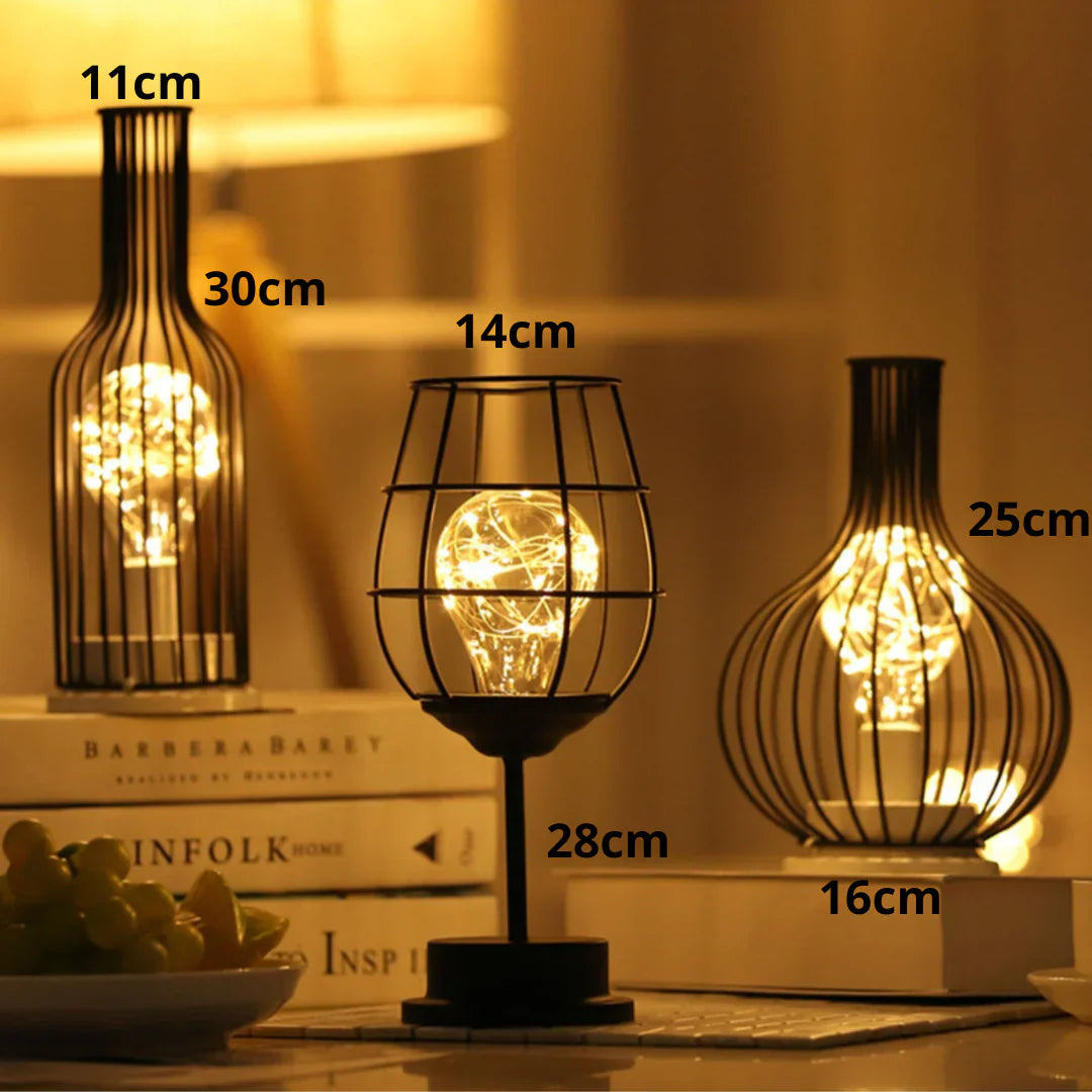 Stylová bezdrátová LED stolní lampa 2