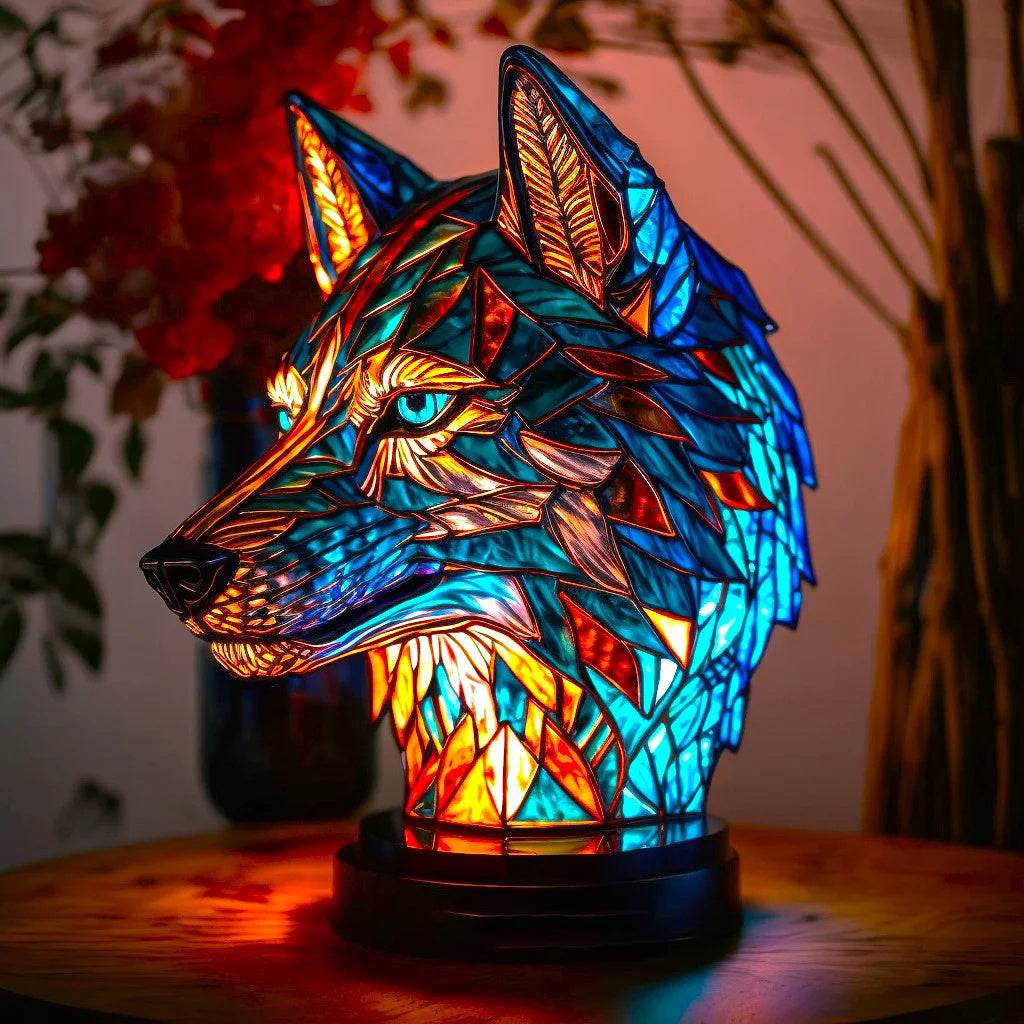 Stylová dekorativní lampa s uměleckým tvarem a atmosférickým světlem 0