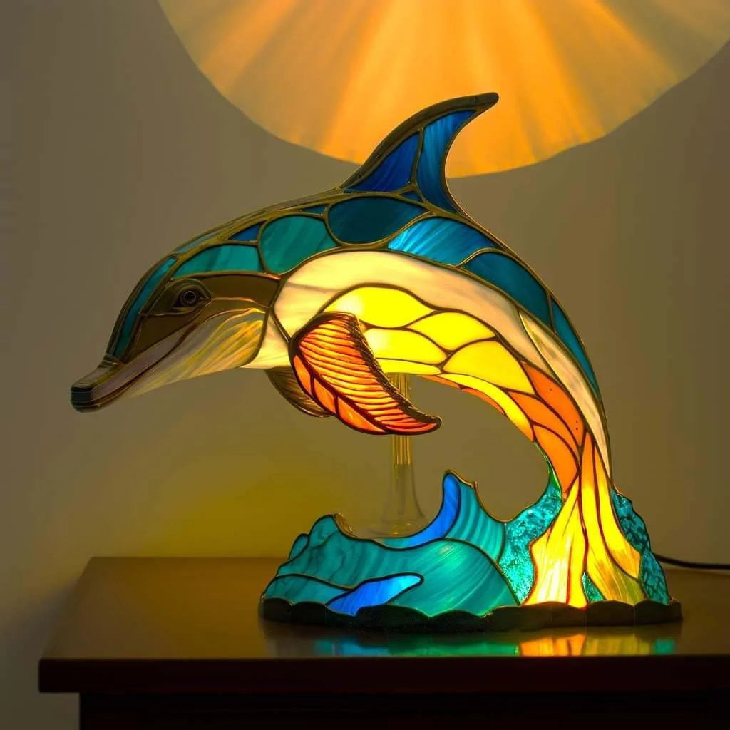 Stylová dekorativní lampa s uměleckým tvarem a atmosférickým světlem 11