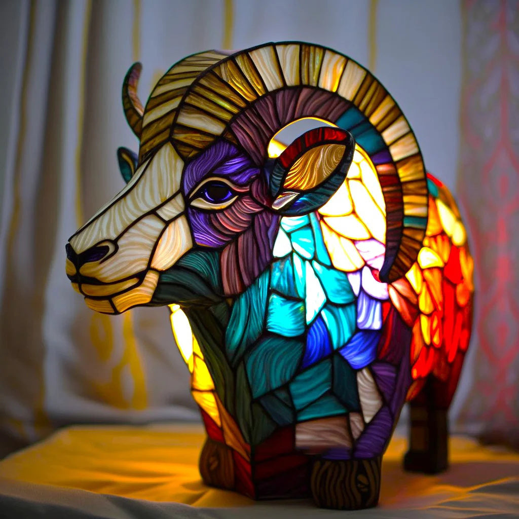 Stylová dekorativní lampa s uměleckým tvarem a atmosférickým světlem 8