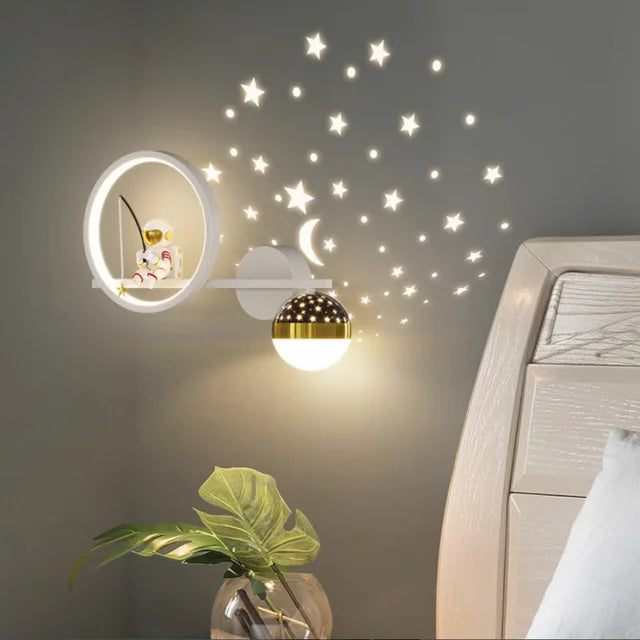 Stylová nástěnná lampa pro nejmenší 0