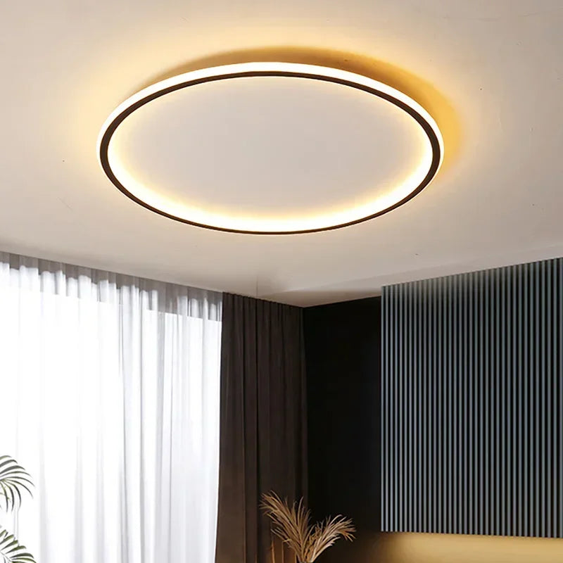 Stylová stropní lampa s minimalistickým, skandinávským vzhledem. 1