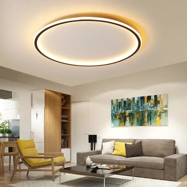 Stylová stropní lampa s minimalistickým, skandinávským vzhledem. 3