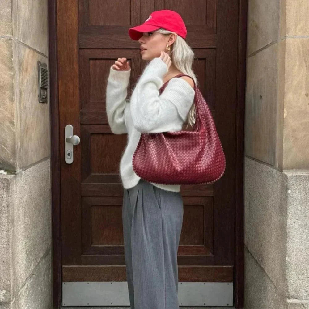 Stylová tkaná kabelka Amélie pro elegantní ženy 1