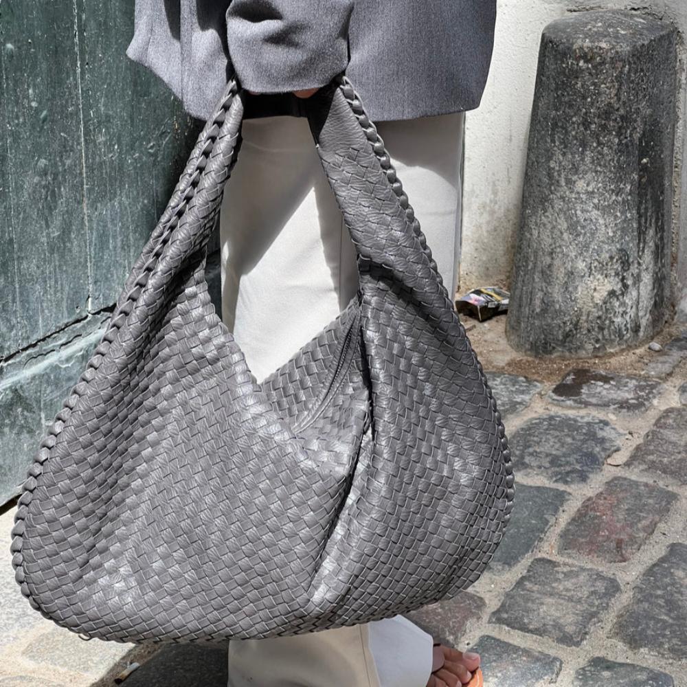 Stylová tkaná kabelka Amélie pro elegantní ženy 14