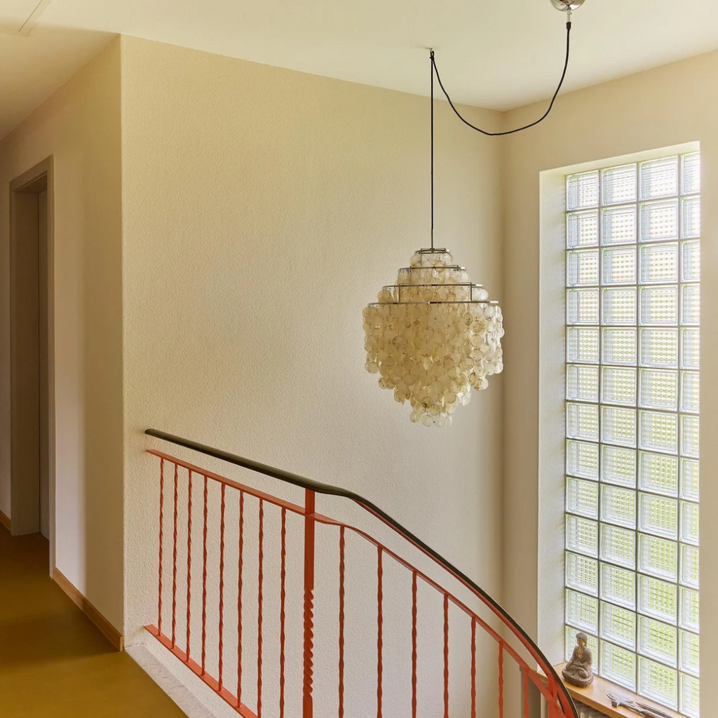 Stylová vintage lampa s mušlemi a přímořskou atmosférou 8