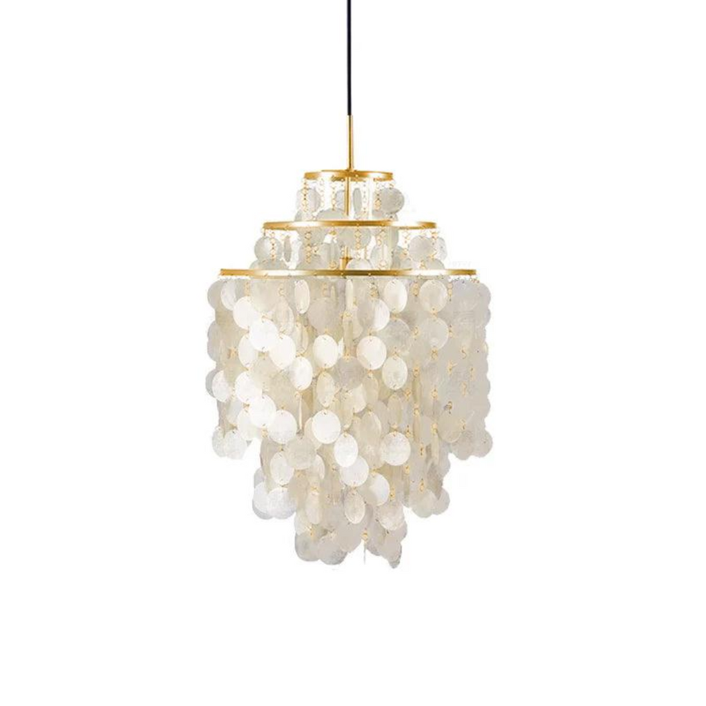 Stylová vintage lampa s mušlemi a přímořskou atmosférou 9