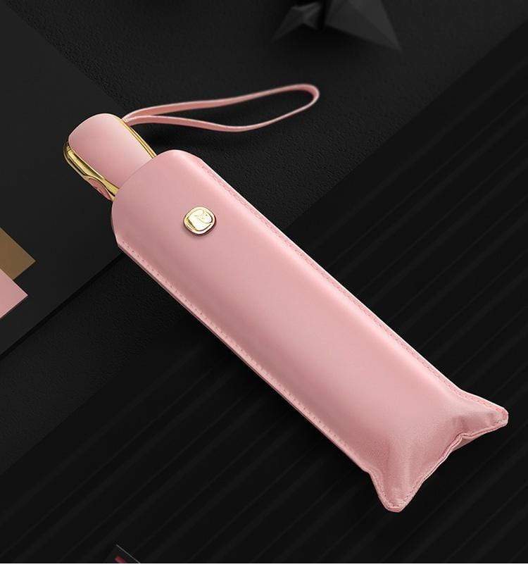 Stylový slunečník s UV ochranou, lehký a přenosný, odolný proti větru, automatické otevírání, rychleschnoucí 0