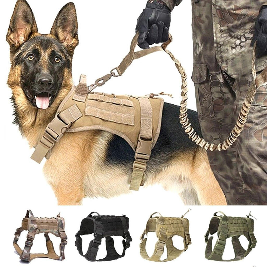 Taktický bezpečnostní postroj pro psy 0