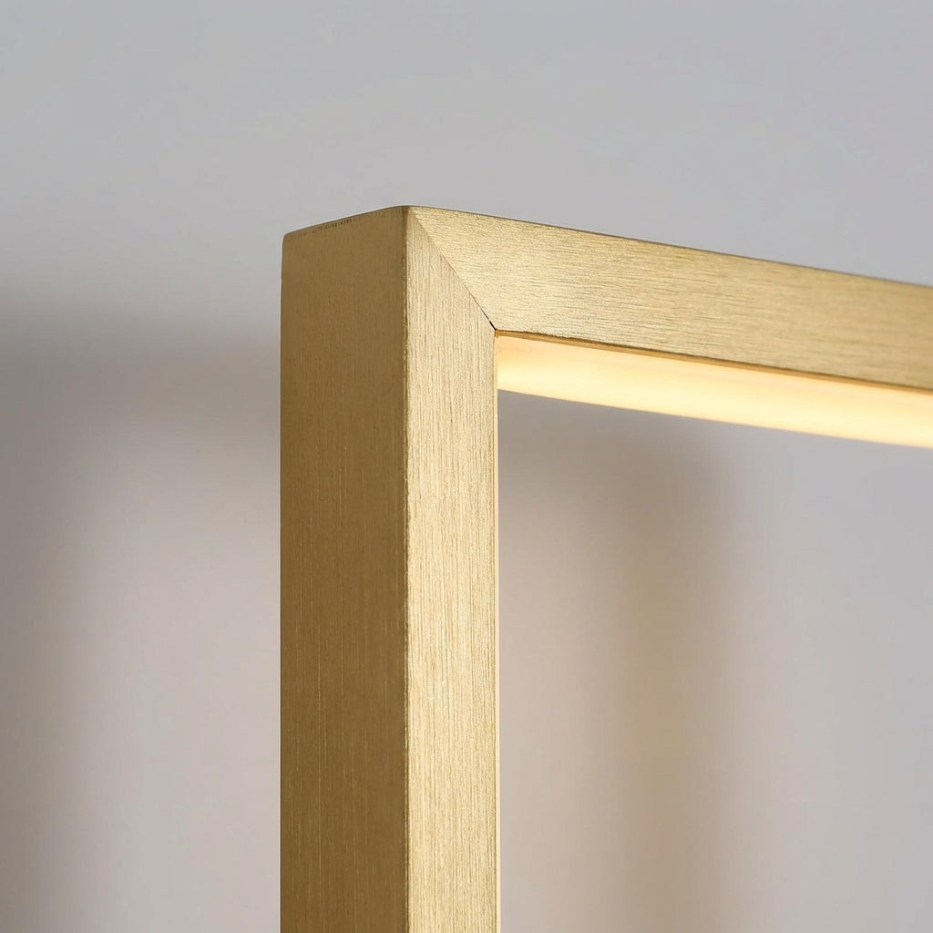 Teplé LED nástěnné svítidlo se zlatou povrchovou úpravou – moderní minimalistické nástěnné svítidlo do ložnice a obývacího pokoje 3