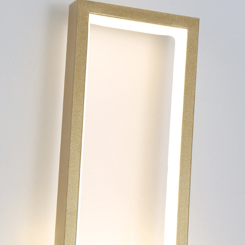 Teplé LED nástěnné svítidlo se zlatou povrchovou úpravou – moderní minimalistické nástěnné svítidlo do ložnice a obývacího pokoje 5