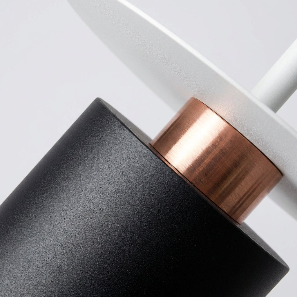 Teplé LED závěsné svítidlo s minimalistickým designem, hliníkové akrylové, 30 cm, do obývacího pokoje a nad stůl 3
