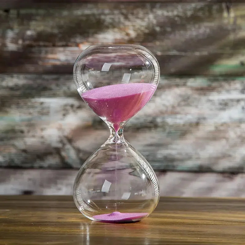 Tvorba času Kreativní skleněné přesýpací hodiny 0
