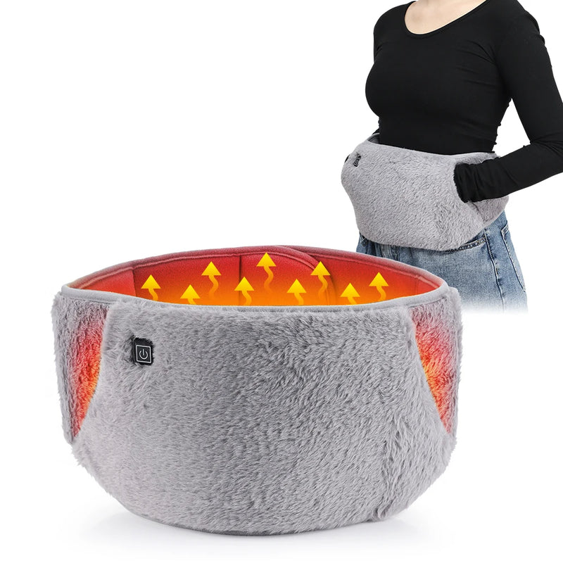 USB vyhřívací pás s regulací teploty - měkký samet pro ohřev pasu a rukou, 45-65 °C, přenosný, 105 x 20 cm 0