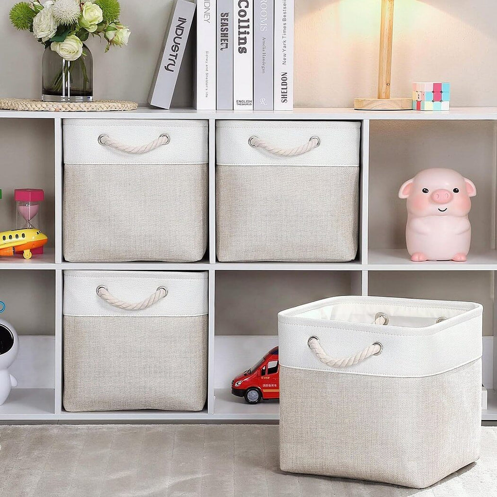 Úložné boxy 33x38x33 cm – Elegantní a lehké s pevnou konstrukcí, 41,6 l 4