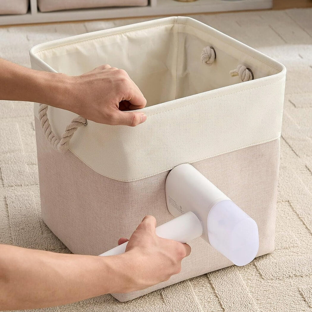 Úložné boxy 33x38x33 cm – Elegantní a lehké s pevnou konstrukcí, 41,6 l 5