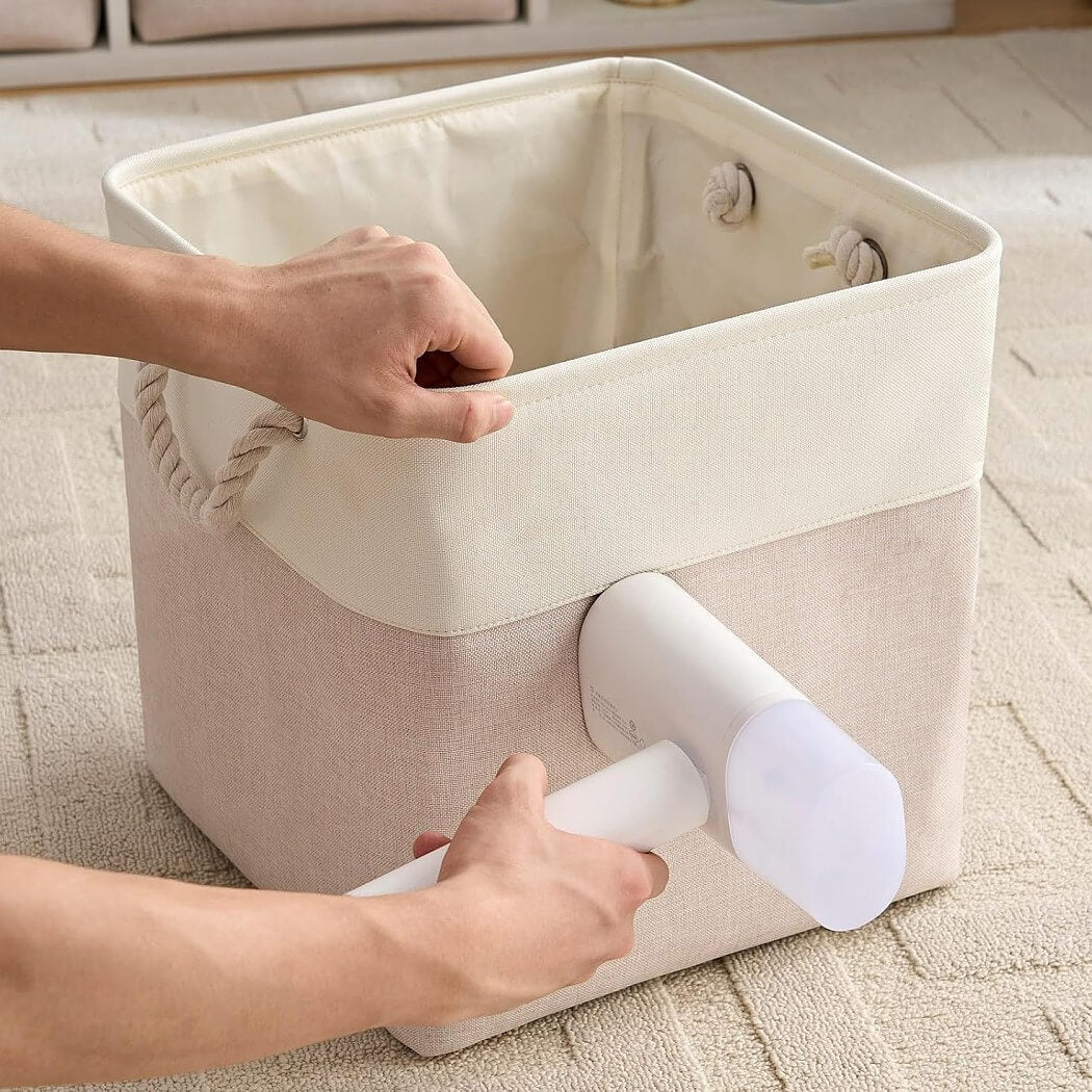 Úložné boxy 33x38x33 cm – Elegantní a lehké s pevnou konstrukcí, 41,6 l 5