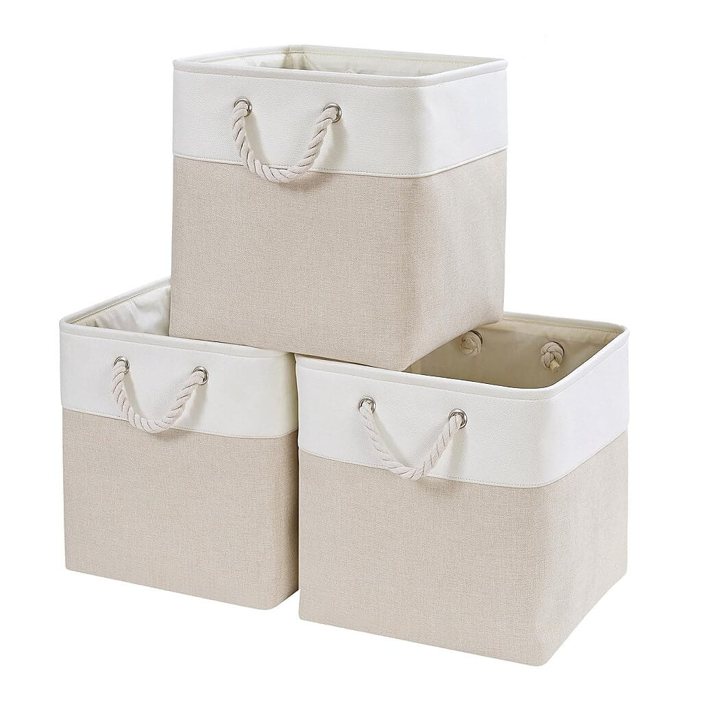 Úložné boxy 33x38x33 cm – Elegantní a lehké s pevnou konstrukcí, 41,6 l 6