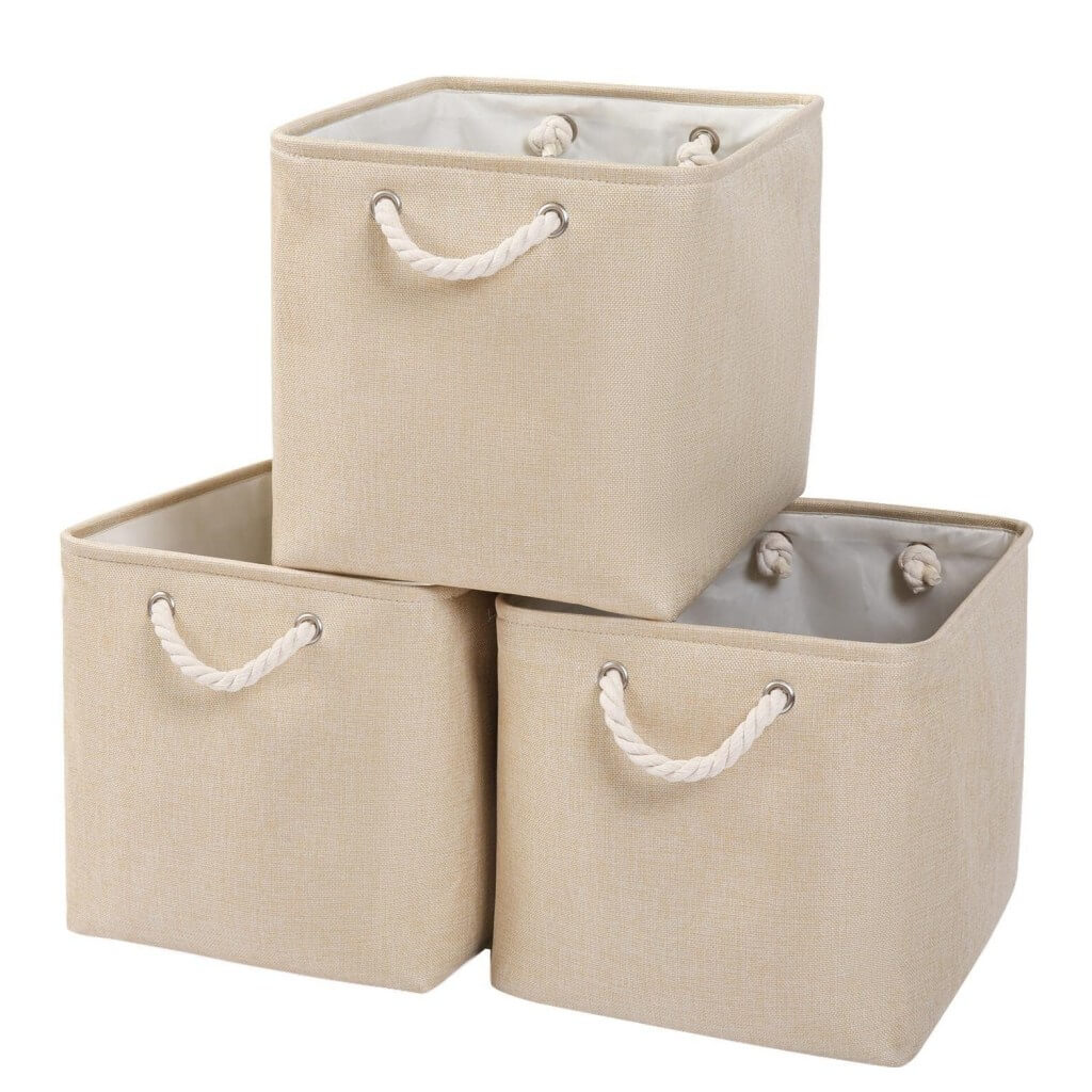 Úložné boxy 33x38x33 cm – Elegantní a lehké s pevnou konstrukcí, 41,6 l 9