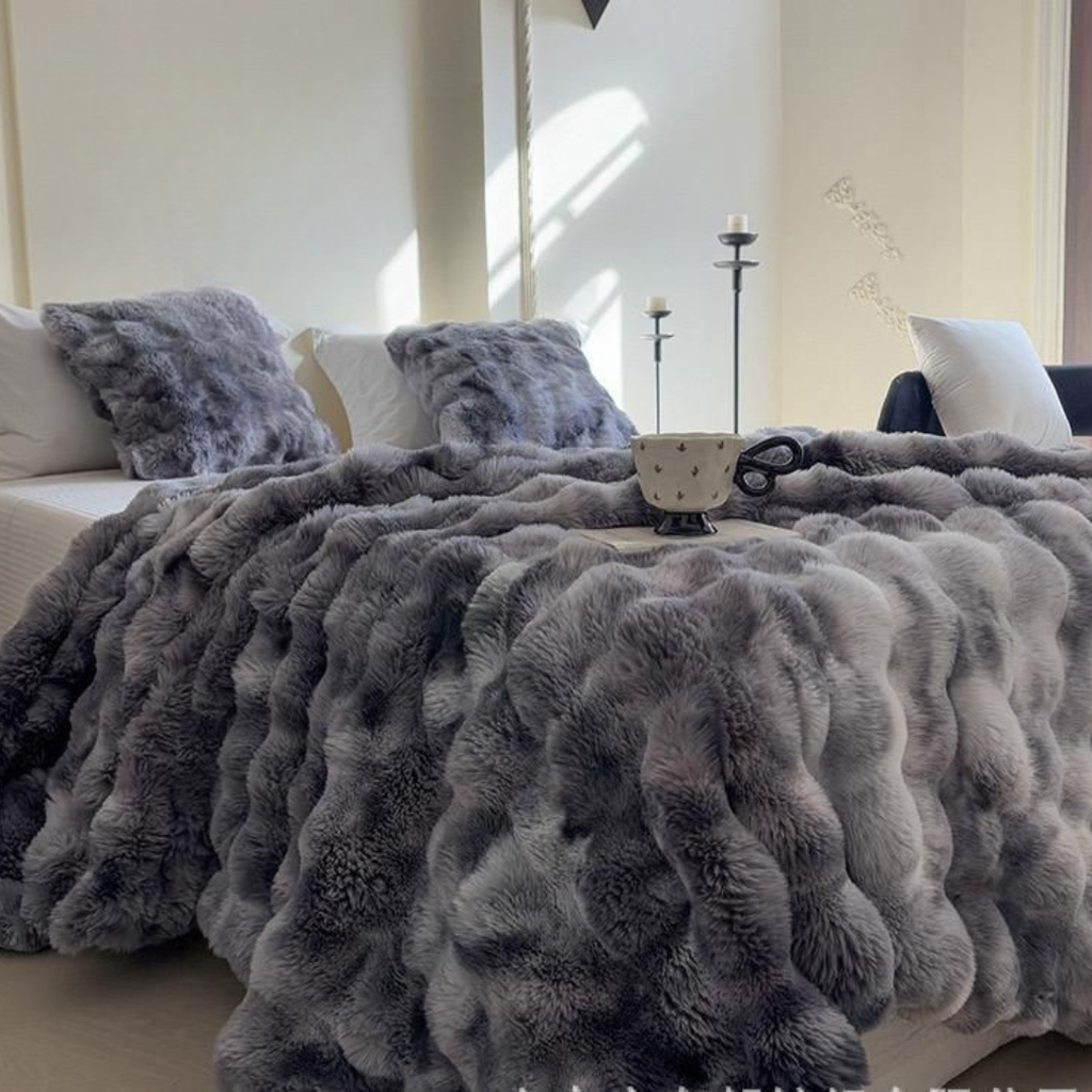 Ultra měkká termodeka Batic-Dye 180 x 200 cm – ideální na pohovku a postel, měkký materiál Minky, lze prát v pračce 3